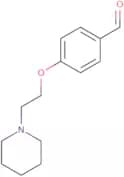 4-(2-Piperidin-1-yl ethoxy)benzaldehyde