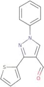 1-Phenyl-3-(2-thienyl)-1H-pyrazole-4-carbaldehyde