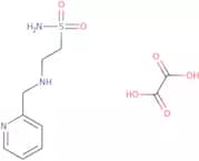 2-[(Pyridin-2-ylmethyl)amino]ethanesulfonamide oxalate