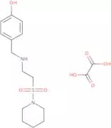 4-({[2-(Piperidin-1-ylsulfonyl)ethyl]amino}methyl)phenol oxalate