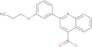 2-(3-Propoxyphenyl)quinoline-4-carbonyl chloride