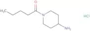 1-Pentanoylpiperidin-4-amine hydrochloride