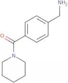 [4-(Piperidin-1-ylcarbonyl)benzyl]amine