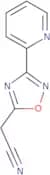 (3-Pyridin-2-yl-1,2,4-oxadiazol-5-yl)acetonitrile