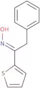 (1E)-2-Phenyl-1-(2-thienyl)ethanone oxime