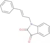1-[(2E)-3-Phenylprop-2-en-1-yl]-1H-indole-2,3-dione