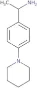 [1-(4-Piperidin-1-ylphenyl)ethyl]amine
