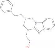 2-[3-(2-Phenylethyl)-3,4-dihydro[1,3,5]triazino[1,2-a]benzimidazol-1(2H)-yl]ethanol