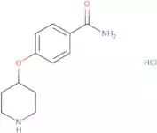 4-(Piperidin-4-yloxy)benzamide hydrochloride