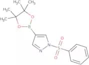 1-(Phenylsulfonyl)-4-(4,4,5,5-tetramethyl-1,3,2-dioxaborolan-2-yl)-1H-pyrazole