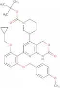 1-Piperidinecarboxylic acid,3-[7-[2-(cyclopropylmethoxy)-6-[(4-methoxyphenyl)methoxy]phenyl]-1,4-d…