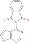 2-(7H-Pyrrolo[2,3-d]pyrimidin-4-yl)isoindoline-1,3-dione
