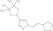 1-(2-pyrrolidin-1-ylethyl)-4-(4,4,5,5-tetramethyl-1,3,2-dioxaborolan-2-yl)pyrazole