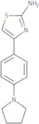 4-[4-(1-Pyrrolidinyl)phenyl]-1,3-thiazol-2-ylamine