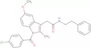 N-(2-Phenylethyl)indomethacin amide