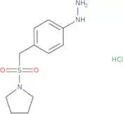 4-(1-Pyrrolidinylsulforylmenthyl)phenylhydrazine hydrochloride