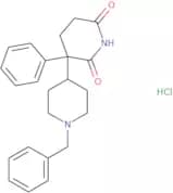 3-Phenyl-1'-(phenylmethyl)-(3,4'-bipiperidine)-2,6-dione monohydrochloride