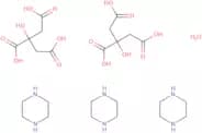 Piperazine citrate