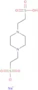 Piperazine-N,N'-bis(2-ethanesulfonic acid), monosodium salt