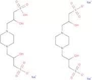 Piperazine-N,N'-bis(2-hydroxypropanesulfonic acid) sesquisodium salt