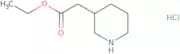 3-Piperidineacetic acid ethyl ester hydrochloride