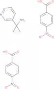 1-(3-Pyridinyl)cyclopropanamine bis-4-nitrobenzoate salt