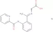 [N-[1-[2-(2-Pyridylcarboxamido)phenyl]ethylidene]glycinato]nickel