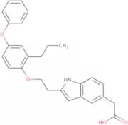 2-[2-(4-Phenoxy-2-propylphenoxy)ethyl]-1H-indole-5-acetic acid