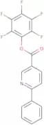 Pentafluorophenyl 6-phenylnicotinate