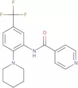 N-[2-(1-Piperidinyl)-5-(trifluoromethyl)phenyl]-4-pyridinecarboxamide