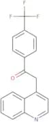 2-(4-Quinolinyl)-1-[4-(Trifluoromethyl)Phenyl]Ethanone