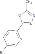5-Bromo-2-(5-methyl-1,3,4-oxadiazol-2-yl)pyridine