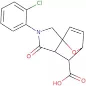 2-(2-Chlorophenyl)-1-oxo-1,2,3,6,7,7a-hexahydro-3a,6-epoxyisoindole-7-carboxylic acid