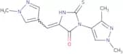 1-(1,3-Dimethyl-1H-pyrazol-4-yl)-2-mercapto-4-((1-methyl-1H-pyrazol-4-yl)methylene)-1H-imidazol-5(…