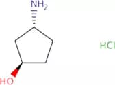 (1R,3R)-rel-3-Aminocyclopentanol hydrochloride