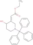 rac- (2E)-3-[(ethoxycarbonyl)methylene]-1-trityl-4-piperidinol
