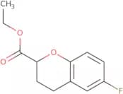 rac-6-fluoro-3,4-dihydro-2H-1-benzopyran-2-carboxylic acid ethyl ester