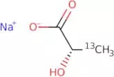 Sodium l-lactate-3-13C solution