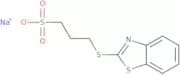 Sodium 3-(benzothiazol-2-ylthio)-1-propanesulfonate