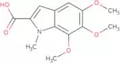 5,6,7-Trimethoxy-1-methyl-1H-indole-2-carboxylic acid