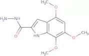 4,6,7-Trimethoxy-1H-indole-2-carbohydrazide