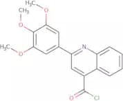 2-(3,4,5-Trimethoxyphenyl)quinoline-4-carbonyl chloride