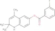 2,2,4-Trimethyl-1,2-dihydroquinolin-6-yl 3-fluorobenzoate