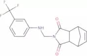 2-({[3-(Trifluoromethyl)phenyl]amino}methyl)-3a,4,7,7a-tetrahydro-1H-4,7-methanoisoindole-1,3-dione
