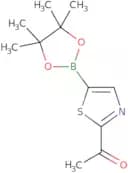 1-[5-(4,4,5,5-Tetramethyl-1,3,2-dioxaborolan-2-yl)-1,3-thiazol-2-yl]ethanone
