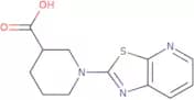 1-[1,3]Thiazolo[5,4-b]pyridin-2-ylpiperidine-3-carboxylic acid