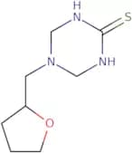 5-(Tetrahydrofuran-2-ylmethyl)-1,4,5,6-tetrahydro-1,3,5-triazine-2-thiol