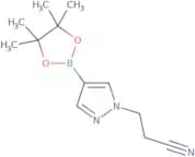 3-(4-(4,4,5,5-Tetramethyl-1,3,2-dioxaborolan-2-yl)-1H-pyrazol-1-yl)propanenitrile