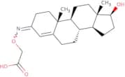 Testosterone 3-(O-carboxymethyl)oxime
