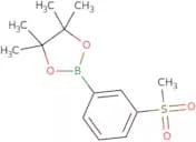 4,4,5,5-Tetramethyl-2-(3-(methylsulfonyl)phenyl)-1,3,2-dioxaborolane
